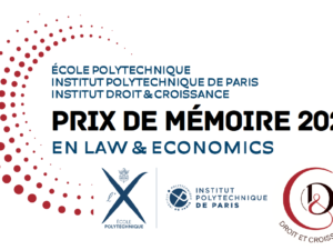 Prix de mémoire 2024 en Law and Economics